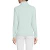 Lands’ End Women’s Cashmere Turtleneck Sweater(Dusty Misty Aqua)