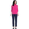 Lands’ End Women’s Cashmere Turtleneck Sweater(Hot Pink)