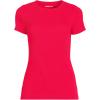 Lands’ End Women’s Cotton Rib Knit T-Shirt(Berry Rouge)