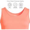 Lands’ End Women’s Cotton Tank Top(Living Coral)