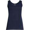 Lands’ End Women’s Cotton Tank Top(Radiant Navy)