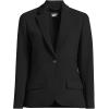 Lands’ End Women’s Crepe Blazer(Black)