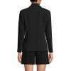 Lands’ End Women’s Crepe Blazer(Black)