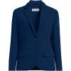 Lands’ End Women’s Crepe Blazer(Deep Sea Navy)