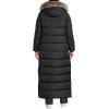 Lands’ End Women’s Down Maxi Winter Coat(Black)