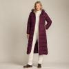 Lands’ End Women’s Down Maxi Winter Coat(Lush Burgundy)