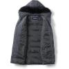 Lands’ End Womens Down Winter Coat Dark Stone Heather Regular X-Small