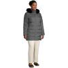Lands’ End Women’s Down Winter Coat(Dark Stone Heather)