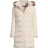 Lands’ End Women’s Down Winter Coat(Ivory Pearl)
