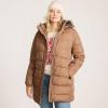 Lands’ End Women’s Down Winter Coat(Toasted Peanut)