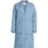 Lands’ End Women’s FeatherFree Insulated Bomber Coat(Soft Peacock)