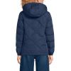 Lands’ End Women’s FeatherFree Insulated Diamond Quilted Jacket(Deep Sea Navy)