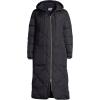 Lands’ End Women’s FeatherFree Insulated Diamond Quilted Maxi Coat(Black)