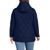 Lands’ End Womens FeatherFree Onion Quilted Insulated Jacket Deep Sea Navy Plus 3x
