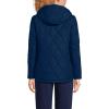 Lands’ End Womens FeatherFree Onion Quilted Insulated Jacket Deep Sea Navy Regular X-Small