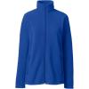 Lands’ End Women’s Full-Zip Mid-Weight Fleece Jacket(Cobalt)