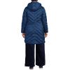 Lands’ End Women’s Insulated Cozy Fleece Lined Primaloft Coat(Deep Sea Navy)