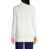 Lands’ End Women’s Long Sleeve Open Long Cardigan Sweater(Ivory)