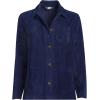 Lands’ End Women’s Long Sleeve Sport Cord Chore Jacket(Deep Sea Navy)