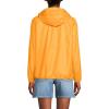 Lands’ End Women’s Packable Anorak Windbreaker(Sweet Mango)