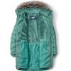Lands’ End Womens Plush Lined Insulated Coat Washed Evergreen Regular Medium
