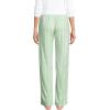 Lands’ End Women’s Print Flannel Pajama Pants(Icy Mint Green Stripe)