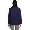 Lands’ End Womens Puffer Down Jacket Deep Sea Navy Tall Large