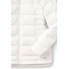 Lands’ End Womens Puffer Down Jacket Ivory Petite Plus 2x