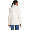 Lands’ End Womens Puffer Down Jacket Ivory Regular X-Large