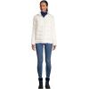 Lands’ End Womens Puffer Down Jacket Ivory Regular X-Large
