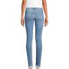 Lands’ End Women’s Recover Denim Mid Rise Slim Leg Jeans(Beau Blue)