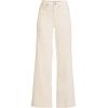 Lands’ End Women’s Recover High Rise Wide Leg Jeans(Natural)