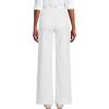 Lands’ End Women’s Recover High Rise Wide Leg Jeans(White)