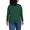 Lands’ End Women’s Relaxed American-Grown Supima Cotton Long Sleeve Crew Neck T-Shirt(Pine Valley)