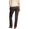Lands’ End Women’s Relaxed Fit Sport Knit High Rise Pants – Soft Cotton Pull-On with Elastic Waist(Dark Mahogany)
