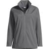 Lands’ End Women’s Soft Shell Fleece Jacket(Arctic Gray)
