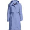 Lands’ End Women’s Squall Packable Long Raincoat(Light Periwinkle)