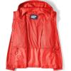Lands’ End Women’s Squall Packable Rain Jacket(Coral Red)
