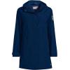 Lands’ End Women’s Squall Waterproof Hooded Raincoat(Deep Sea Navy)