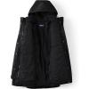 Lands’ End Women’s Squall Waterproof Insulated 3 in 1 Winter Parka(Black)