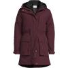 Lands’ End Women’s Squall Waterproof Insulated 3 in 1 Winter Parka(Lush Burgundy)