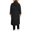 Lands’ End Women’s Squall Waterproof Insulated Winter Stadium Coat(Black)