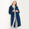Lands’ End Women’s Squall Waterproof Insulated Winter Stadium Coat(Deep Sea Navy)