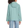 Lands’ End Women’s Squall Waterproof Rain Slicker Jacket(Misty Aqua)