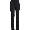 Lands’ End Women’s Starfish Mid Rise Slim Leg Pants(Black)