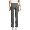 Lands’ End Women’s Starfish Mid Rise Slim Leg Pants(Charcoal Heather)