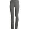 Lands’ End Women’s Starfish Mid Rise Slim Leg Pants(Charcoal Heather)