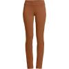 Lands’ End Women’s Starfish Mid Rise Slim Leg Pants(Rich Ginger Brown)