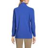 Lands’ End Womens Thermacheck 100 Fleece Jacket Dark Cobalt Blue Tall Small