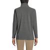Lands’ End Womens Thermacheck 100 Fleece Jacket Iron Heather Tall X-Large